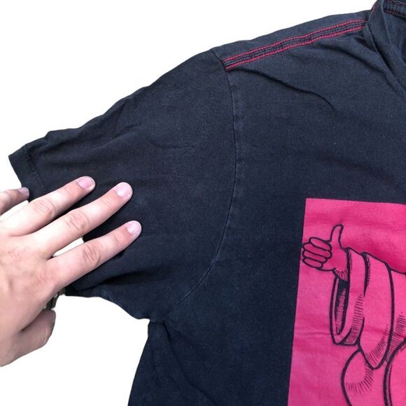 TRUE Religion T Shirt BUDDHA MOVE SS Crew Large - Picture 6 of 7